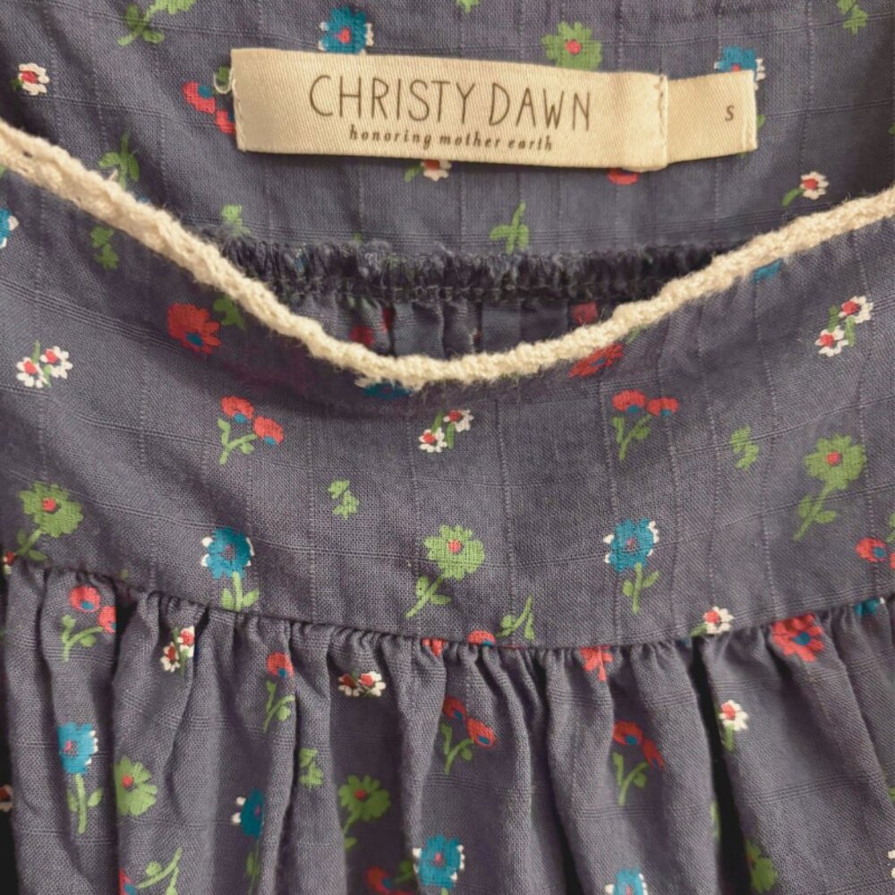 Christy Dawn The Berkley Dress | Lapis Aster Garden - Picture 6 of 7